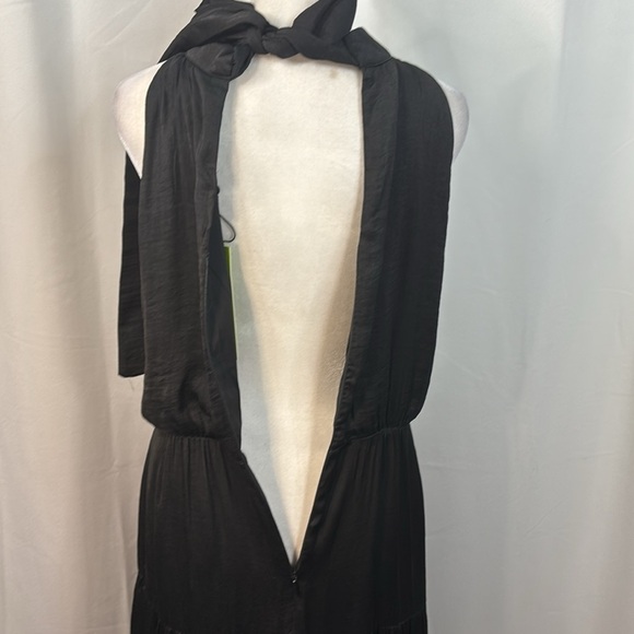 Sam Endelman Black Halter Tiered Maxi Dress- NWT- 8 - Picture 13 of 15